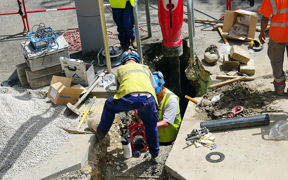 travaux assainissement Chevrières
