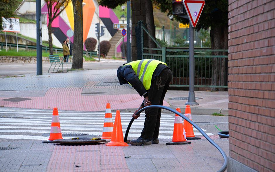 travaux assainissement Thomery